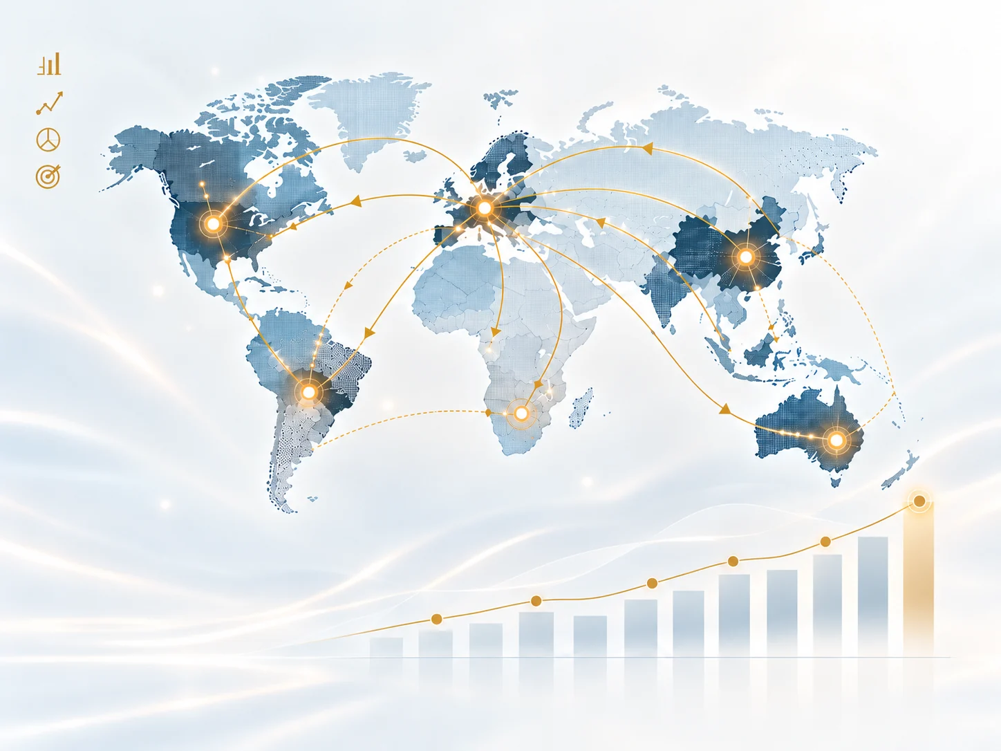 Global International Reference Pricing network and price evolution visual